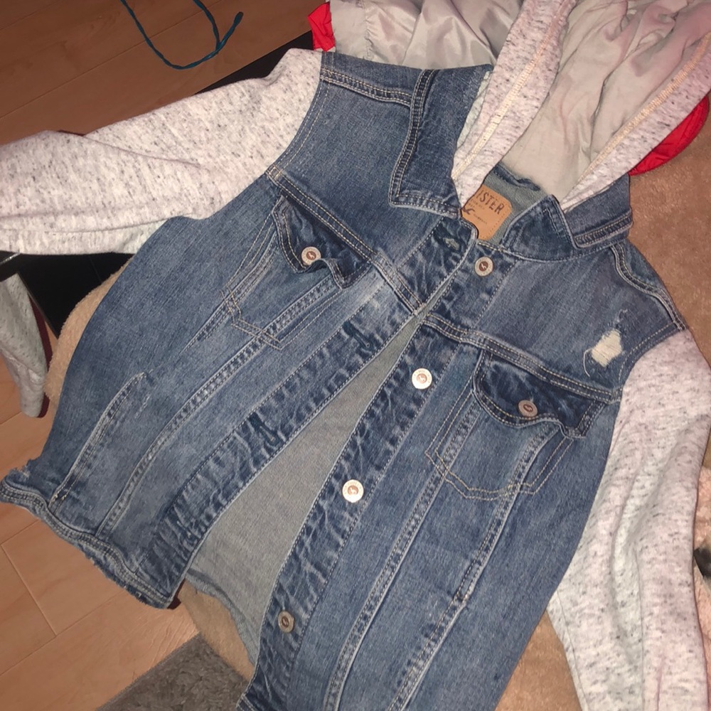 Hooded Jean Jacket